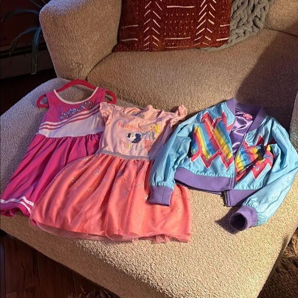 JoJo Siwa Kids' Dress and Jacket Set - Picture 1 of 15